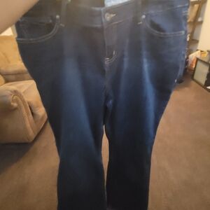 Torrid Dark Blue Boot Cut Jeans
